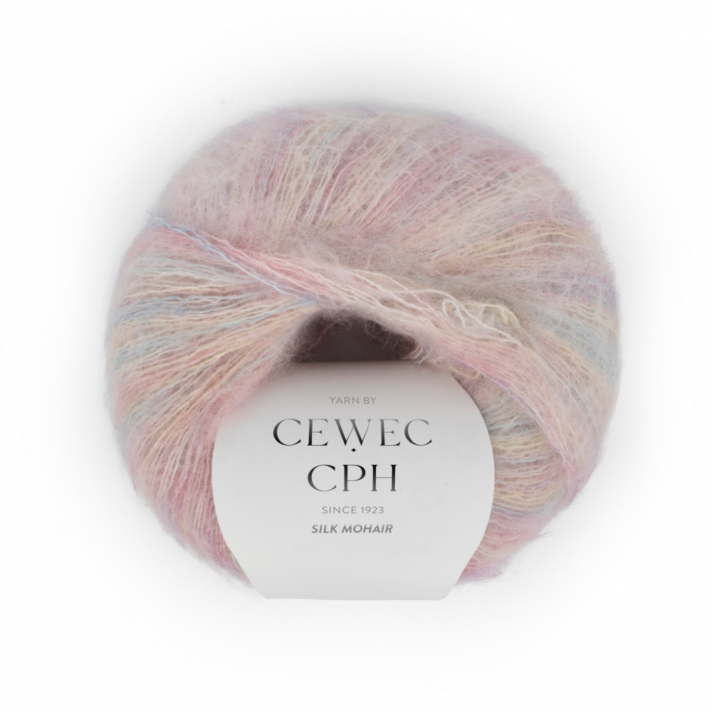 Cewec - Silk Mohair Yarn (Color: Color)